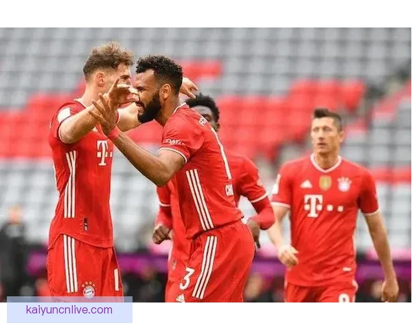 格纳布里与戈雷茨卡携手上演拜仁精彩庆祝瞬间